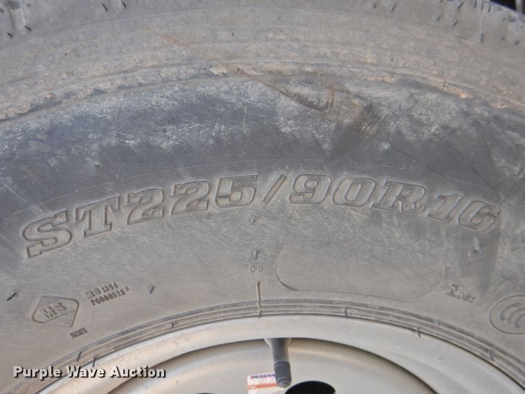 image for item HU9602 2009 Texas Bragg utility trailer