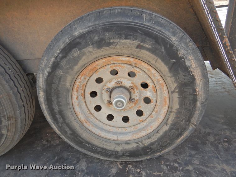 image for item HU9602 2009 Texas Bragg utility trailer