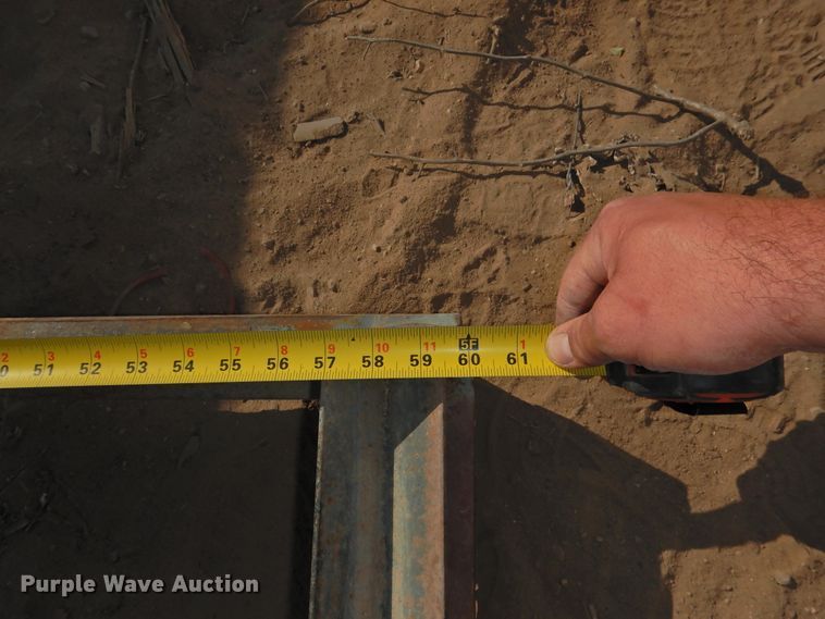 image for item HU9602 2009 Texas Bragg utility trailer