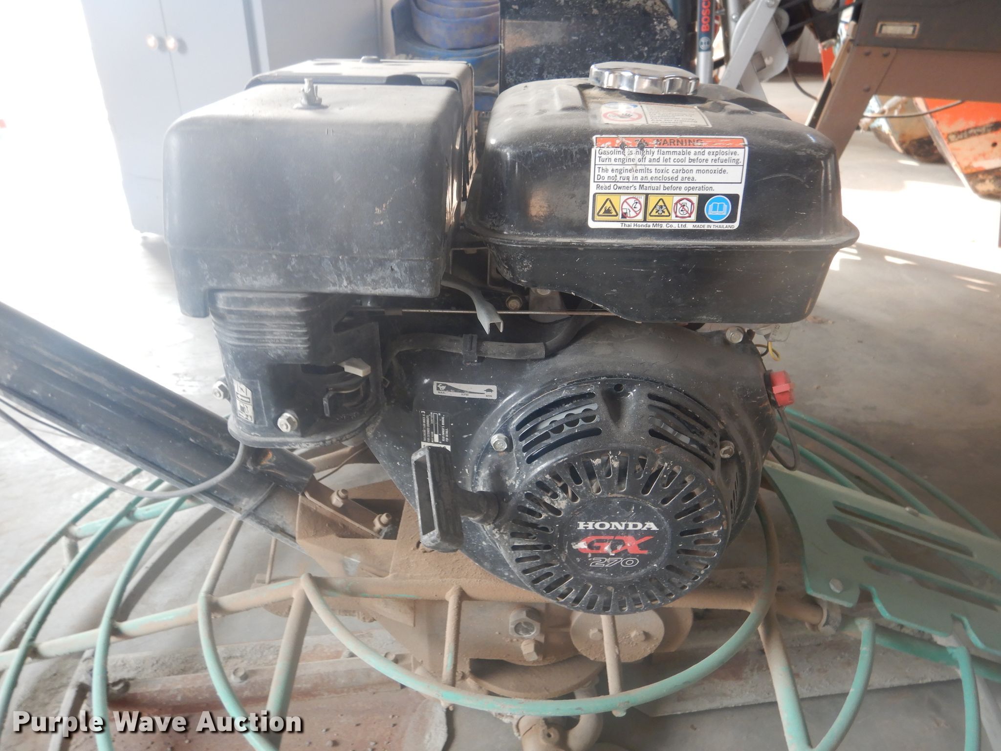 Multiquip B46H90 power trowel in Amarillo, TX Item HU9525 sold Purple Wave