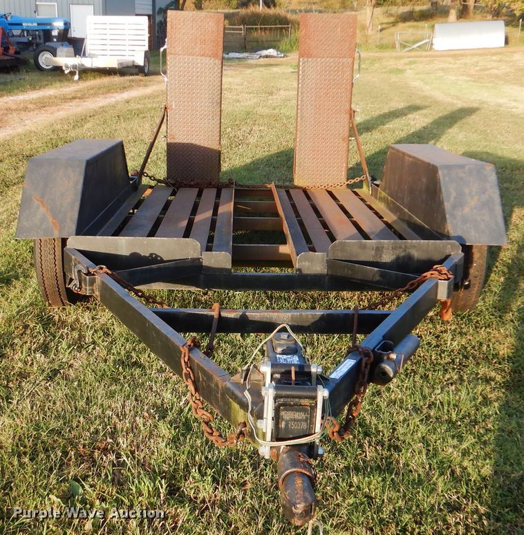 image for item AE9696 Shop built equipment trailer