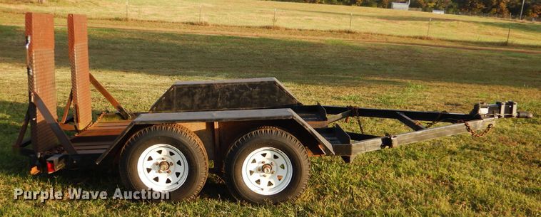 image for item AE9696 Shop built equipment trailer