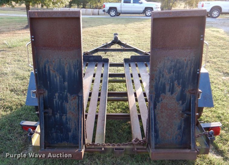 image for item AE9696 Shop built equipment trailer