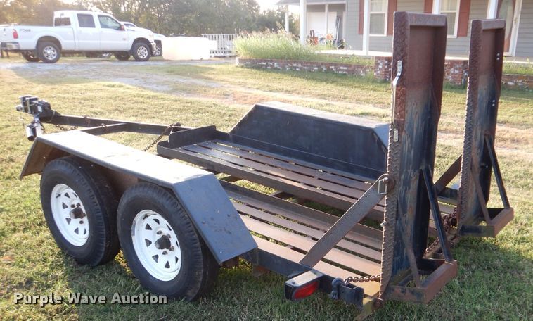 image for item AE9696 Shop built equipment trailer
