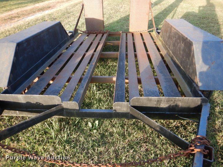 image for item AE9696 Shop built equipment trailer