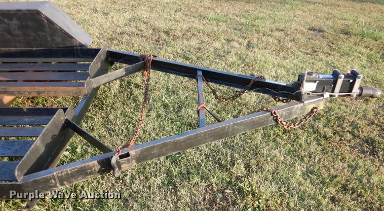 image for item AE9696 Shop built equipment trailer