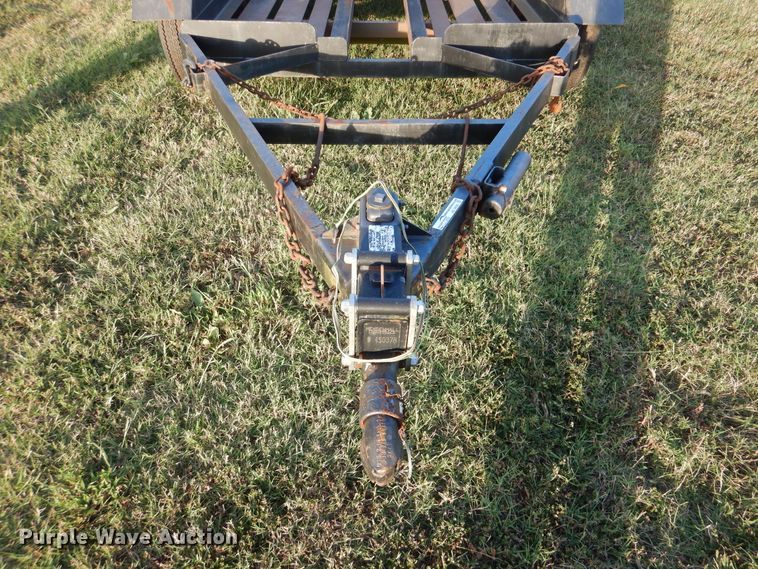 image for item AE9696 Shop built equipment trailer