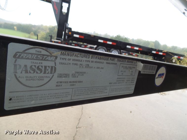 image for item DC2914 2002 Tracker Pro Crappie 175  boat