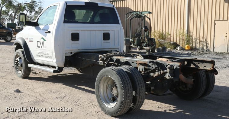 image for item DD6154 2016 Dodge Ram 5500  truck cab and chassis