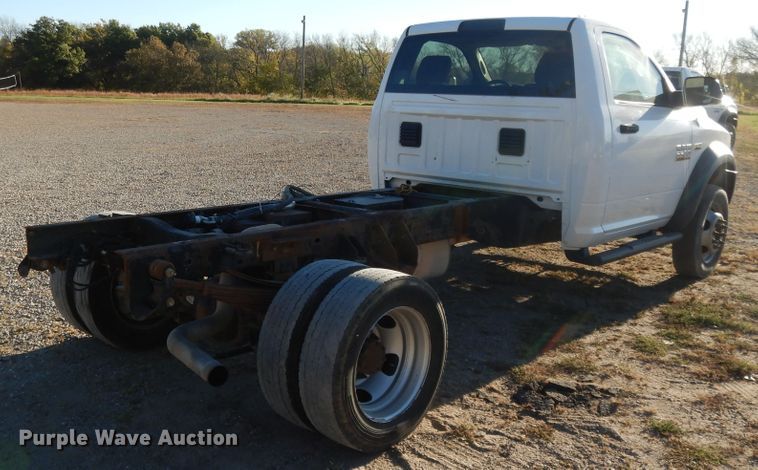 image for item DD6695 2015 Dodge Ram 5500  truck cab and chassis