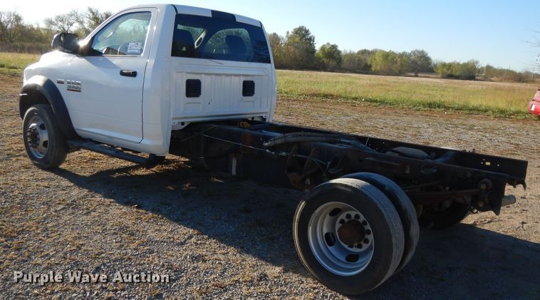 image for item DD6695 2015 Dodge Ram 5500  truck cab and chassis