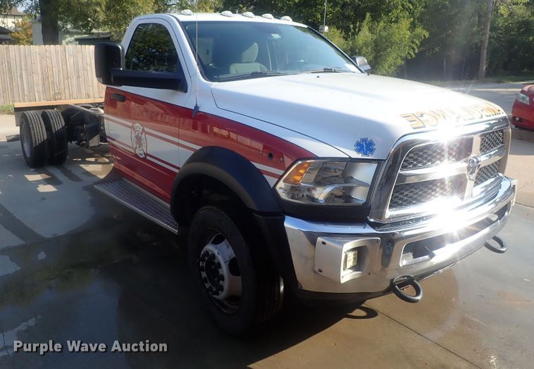 image for item DE0844 2014 Dodge Ram 4500  truck cab and chassis