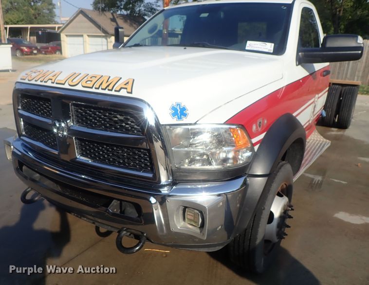 image for item DE0844 2014 Dodge Ram 4500  truck cab and chassis