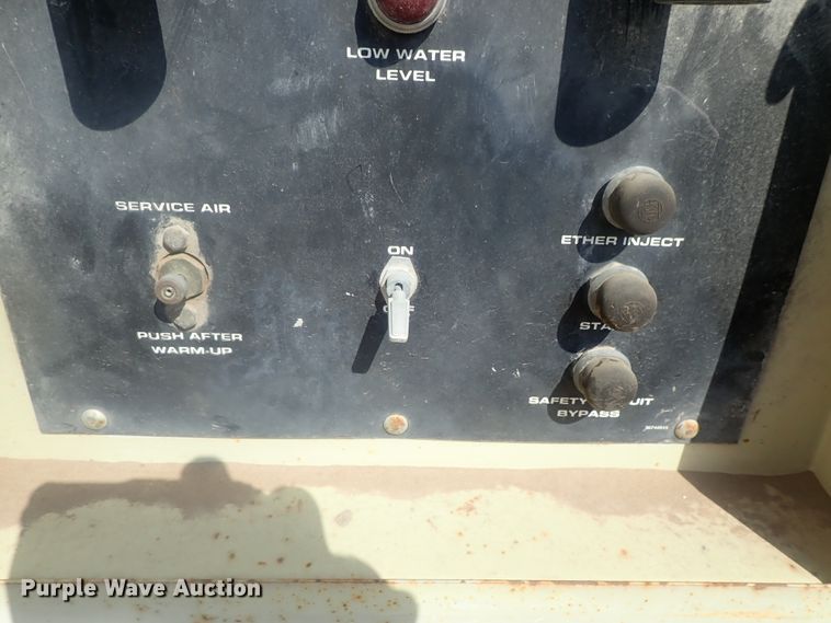 image for item DE0847 Ingersoll Rand XP825W-CU  air compressor