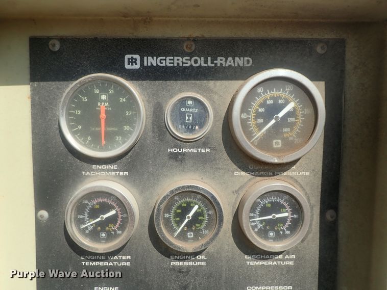 image for item DE0847 Ingersoll Rand XP825W-CU  air compressor