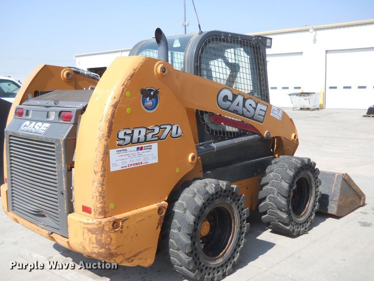 image for item DF4517 2015 Case SR270  skid steer loader