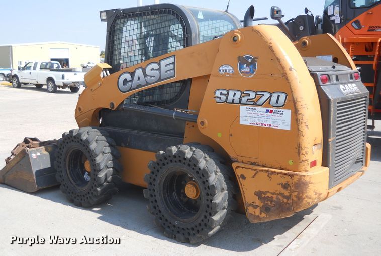 image for item DF4517 2015 Case SR270  skid steer loader