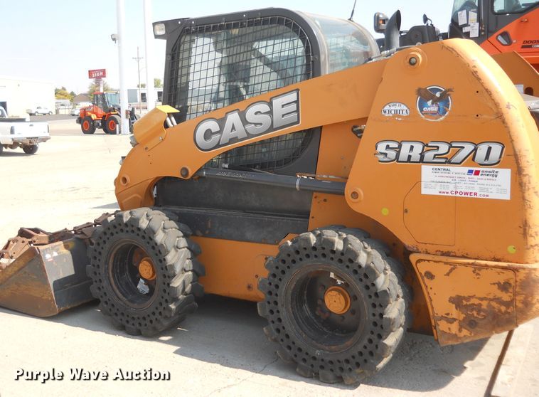 image for item DF4517 2015 Case SR270  skid steer loader