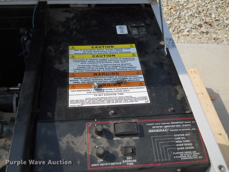 image for item DF4557 (2) Generac 0046973 generators