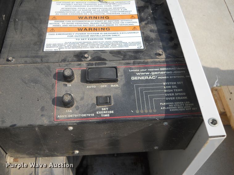 image for item DF4557 (2) Generac 0046973 generators