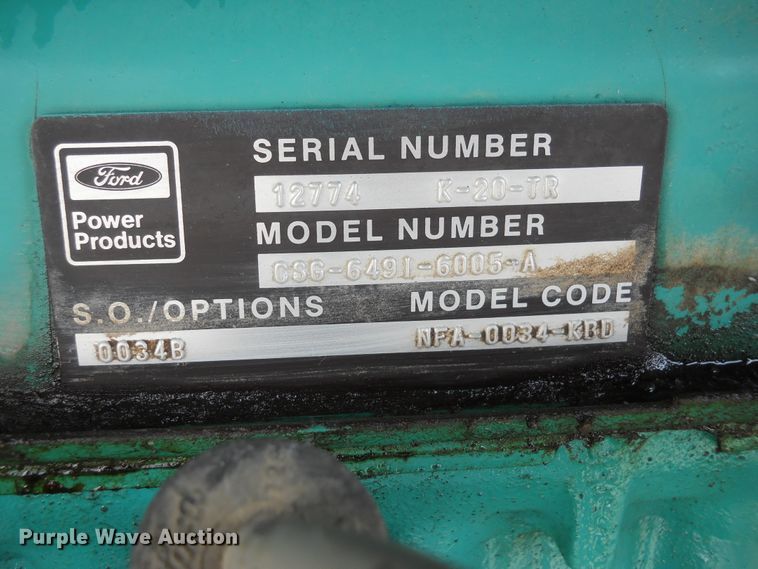 image for item DF4559 Onan 30EK-L-34464R  generator