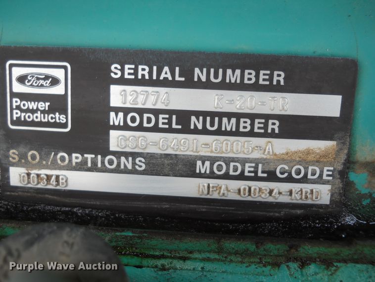 image for item DF4559 Onan 30EK-L-34464R  generator