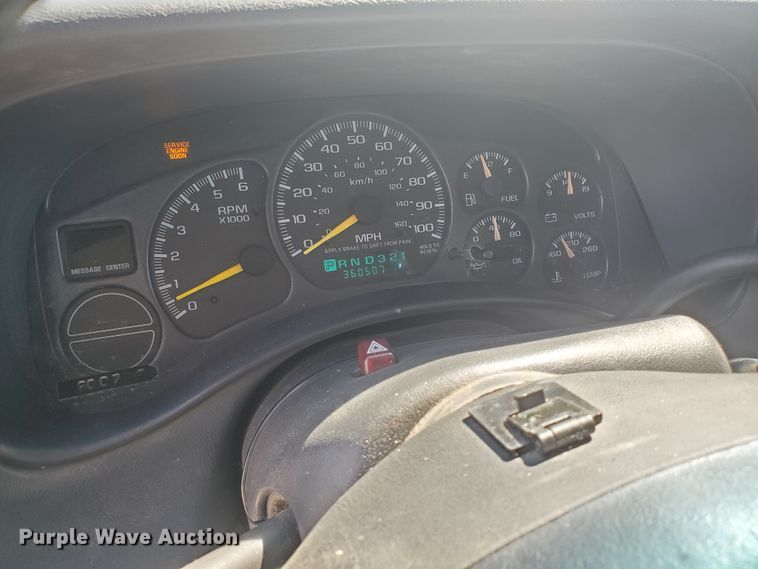 image for item DF5702 2001 Chevrolet Silverado 1500  Ext. Cab pickup truck