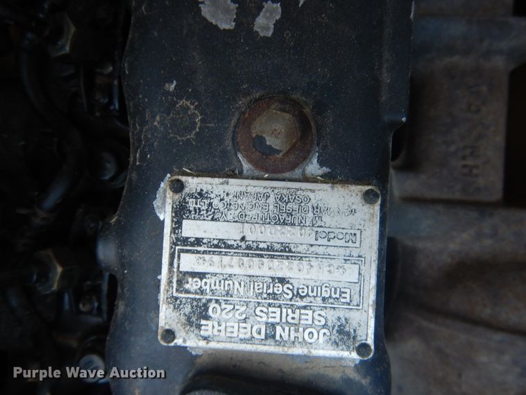 image for item DG4618 1995 John Deere 7775  skid steer loader