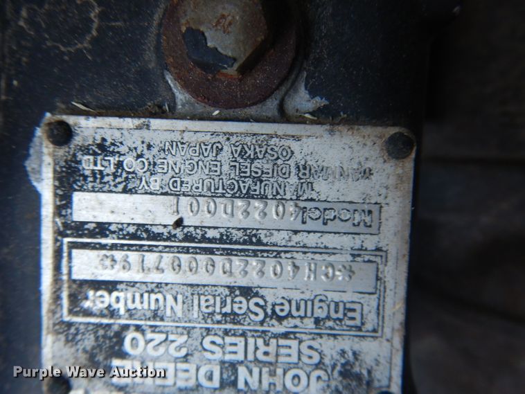 image for item DG4618 1995 John Deere 7775  skid steer loader