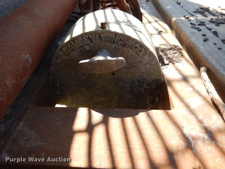 image for item DH0187 Jerr-Dan 17AWL rollback bed