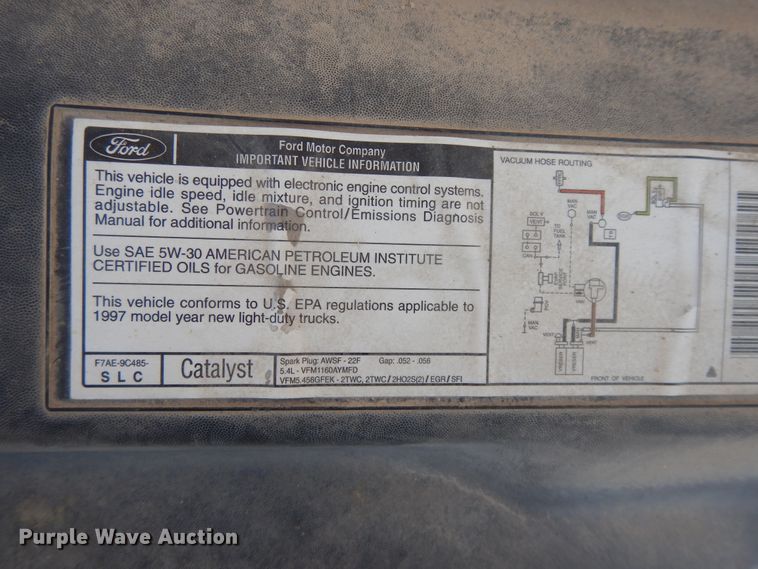 image for item DH0195 1997 Ford F150  SuperCab pickup truck