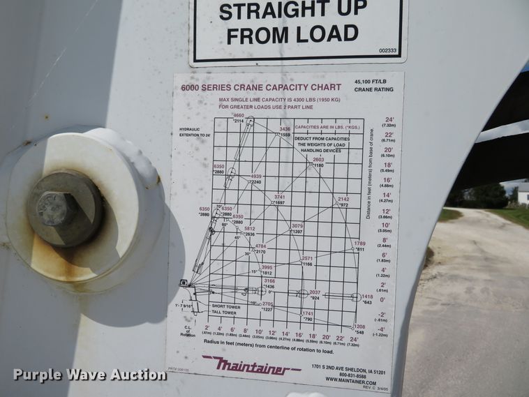 image for item DH1241 2010 Freightliner Business Class M2  utility truck