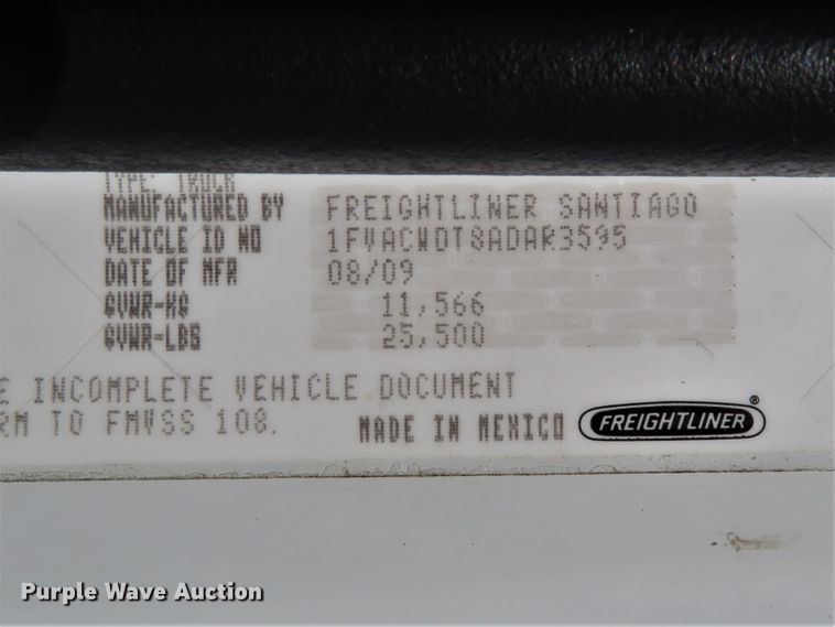 image for item DH1241 2010 Freightliner Business Class M2  utility truck