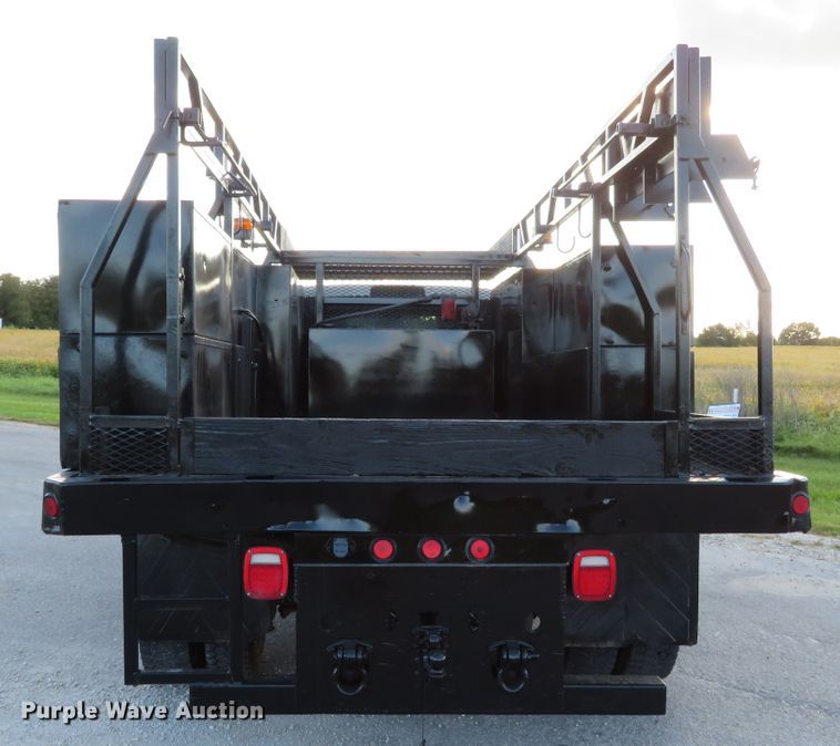 image for item DH1245 2014 Dodge Ram 5500HD  Crew Cab flatbed truck