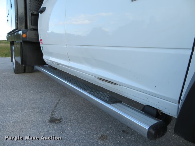 image for item DH1245 2014 Dodge Ram 5500HD  Crew Cab flatbed truck