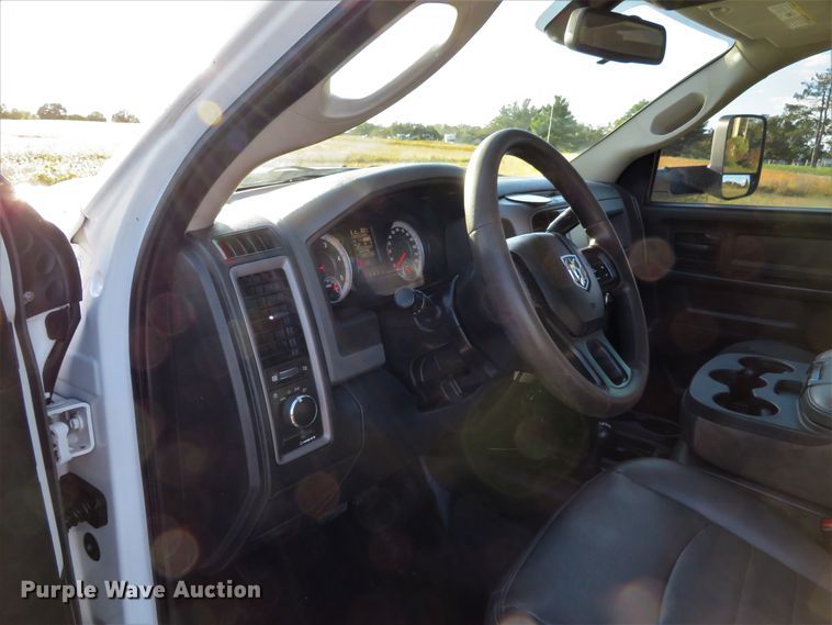 image for item DH1245 2014 Dodge Ram 5500HD  Crew Cab flatbed truck