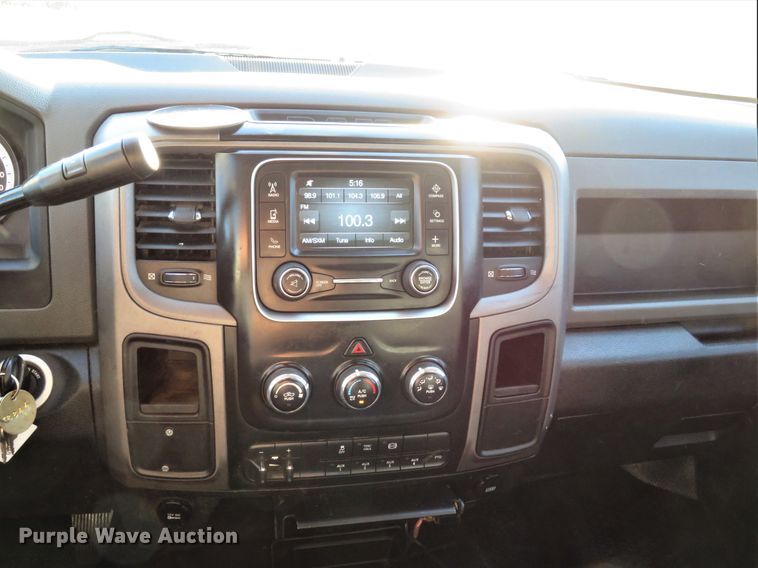 image for item DH1245 2014 Dodge Ram 5500HD  Crew Cab flatbed truck