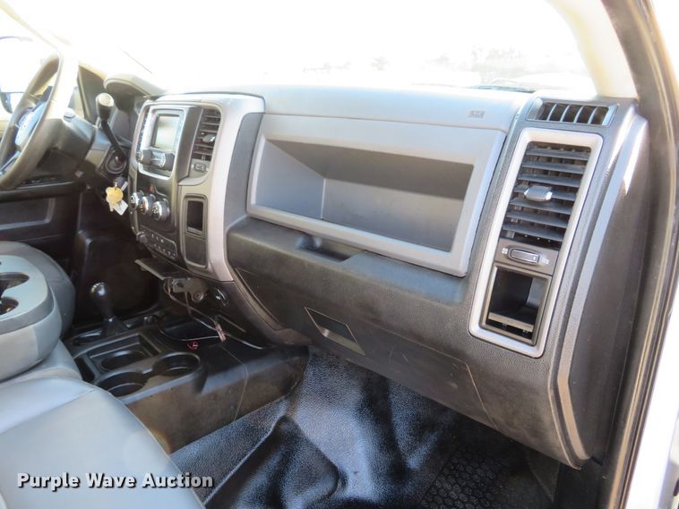 image for item DH1245 2014 Dodge Ram 5500HD  Crew Cab flatbed truck