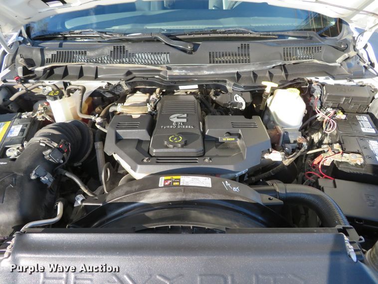 image for item DH1245 2014 Dodge Ram 5500HD  Crew Cab flatbed truck