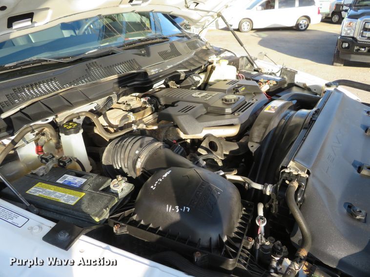 image for item DH1245 2014 Dodge Ram 5500HD  Crew Cab flatbed truck