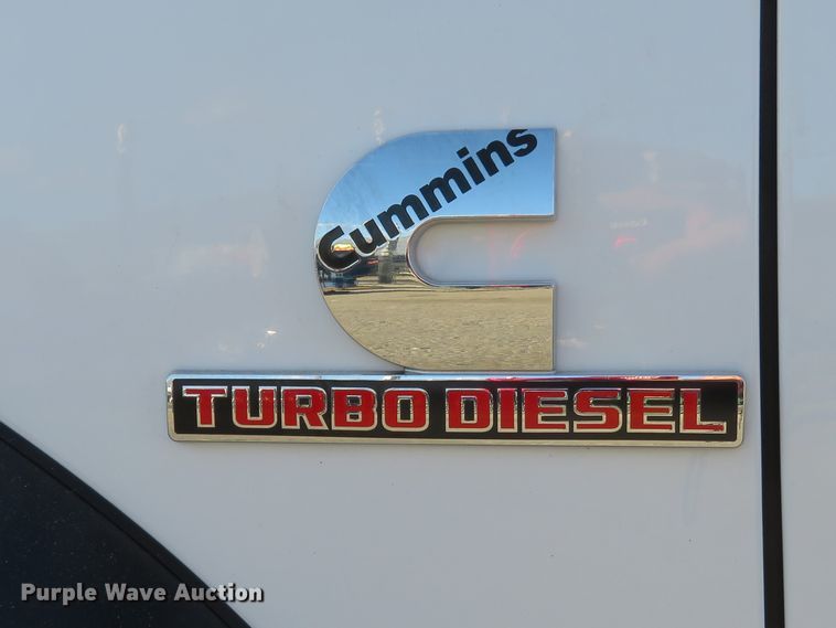 image for item DH1245 2014 Dodge Ram 5500HD  Crew Cab flatbed truck