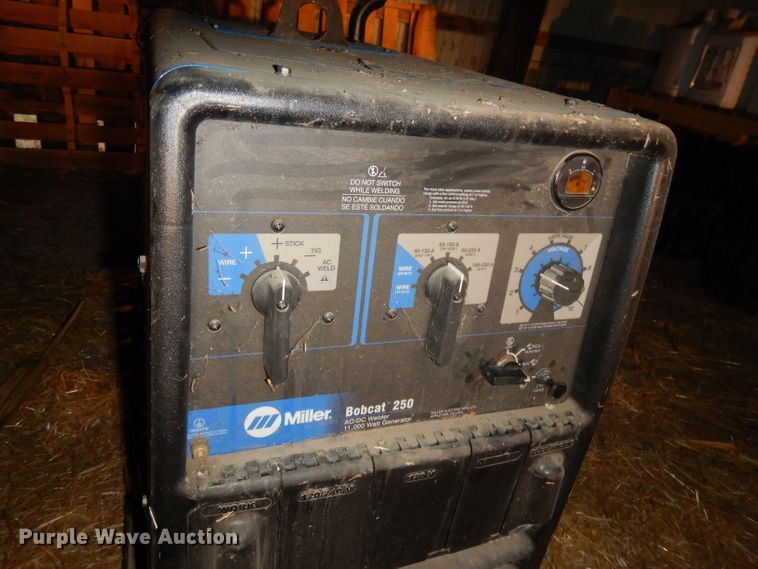 image for item DH3275 Miller Bobcat 250 welder/generator