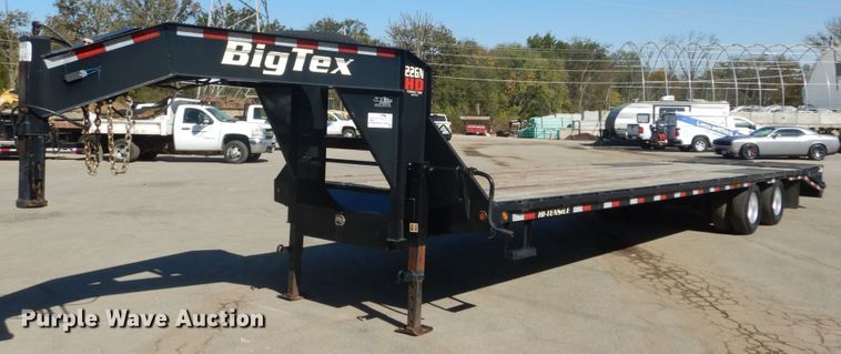 image for item DH5210 2016 Big Tex equipment trailer