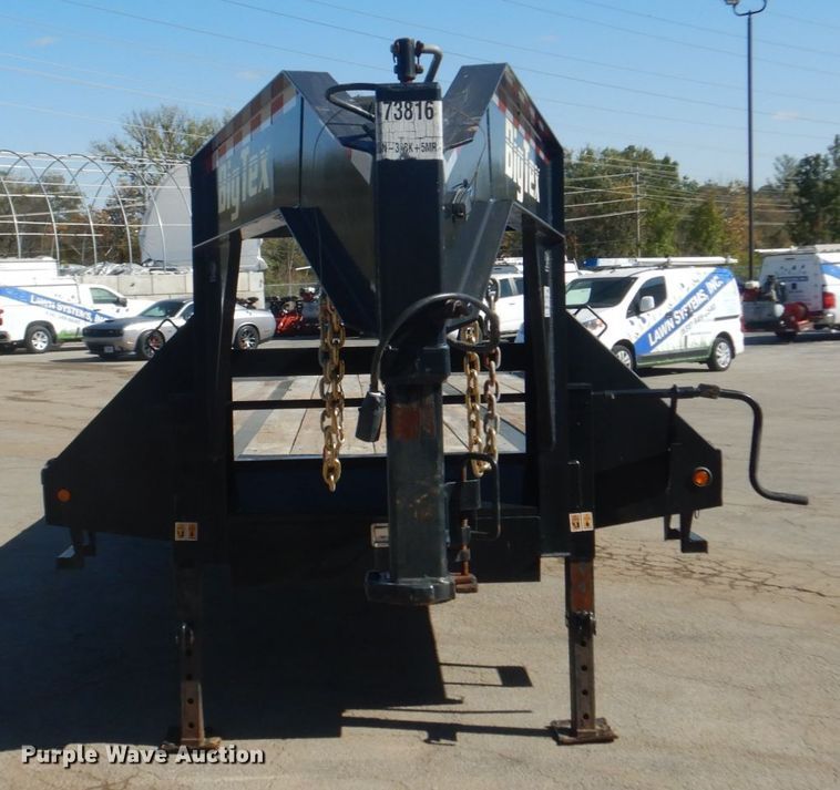 image for item DH5210 2016 Big Tex equipment trailer