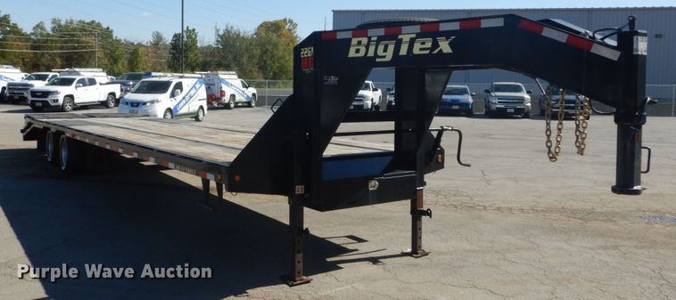 image for item DH5210 2016 Big Tex equipment trailer