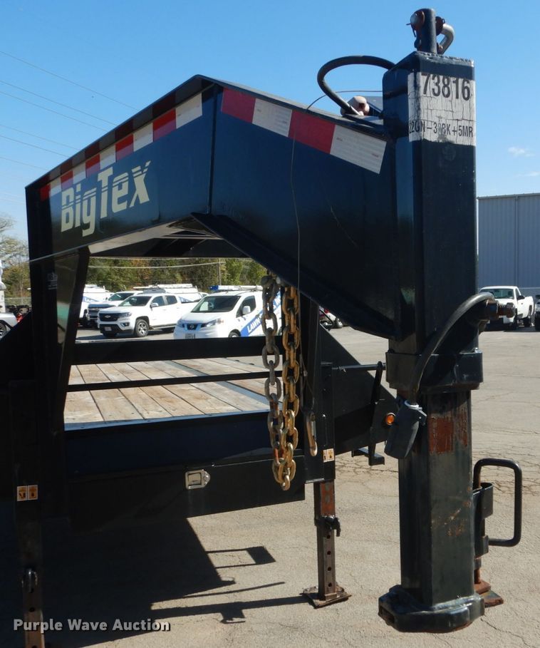 image for item DH5210 2016 Big Tex equipment trailer