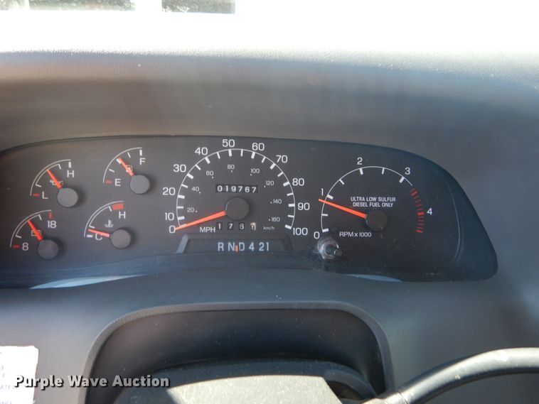 image for item DH5212 2008 Ford F750 Super Duty XLT  flat dump bed truck