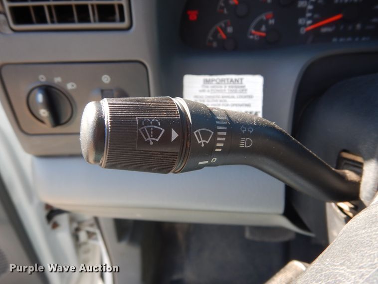 image for item DH5212 2008 Ford F750 Super Duty XLT  flat dump bed truck