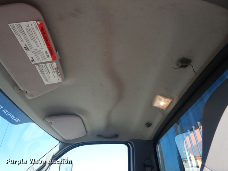 image for item DH5212 2008 Ford F750 Super Duty XLT  flat dump bed truck