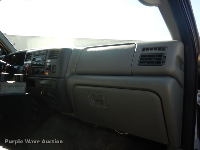 image for item DH5212 2008 Ford F750 Super Duty XLT  flat dump bed truck